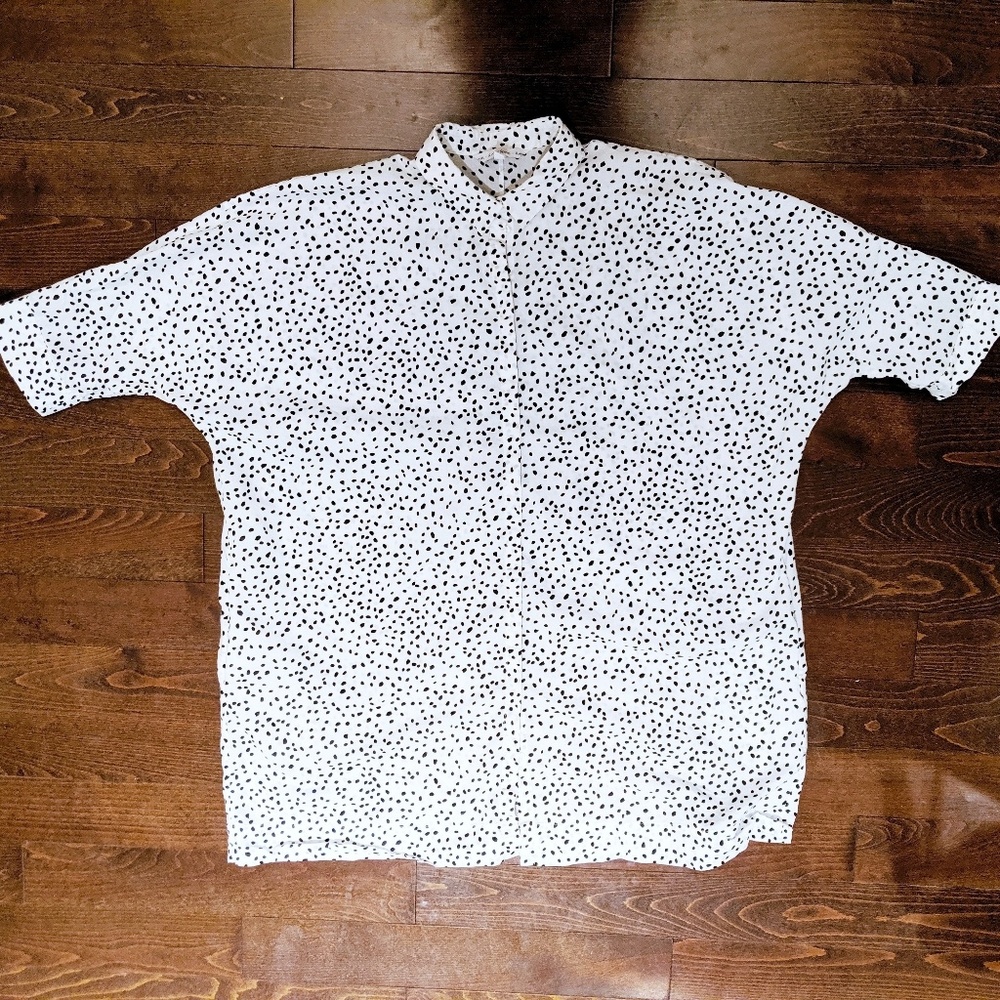 & Other Stories Dotted Tunic Dress